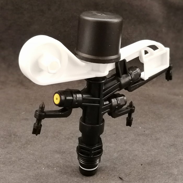 Three Nozzle White Irrigation Sprinkler