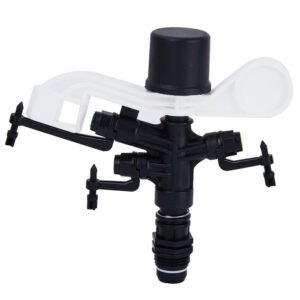 Three Nozzle White Irrigation Sprinkler