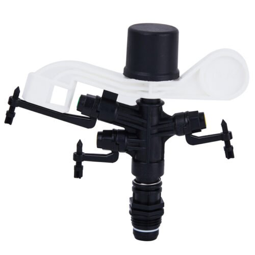 Three Nozzle White Irrigation Sprinkler