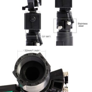 Large Spray Radius Sprinkler 1" Female Thread