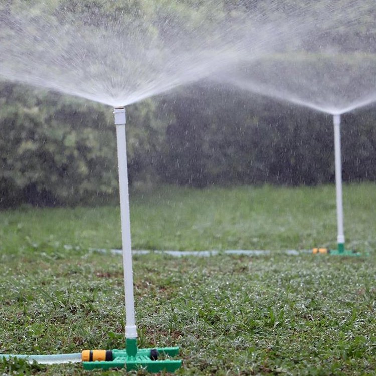 Automatic 360 Degree Rotating Water Green 3 Arm Spray Lawn Sprinkler