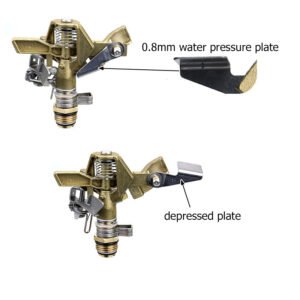 Brass Impact  Sprinkler Agricultural Sprinkler Irrigation System