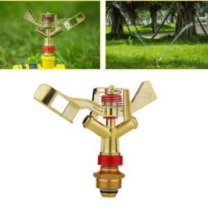 8105A-1 4-point zinc alloy rocker arm sprinkler DN15 lawn rotating sprinkler