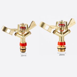 8105A-2 4-point zinc alloy rocker arm sprinkler DN15 lawn rotating sprinkler