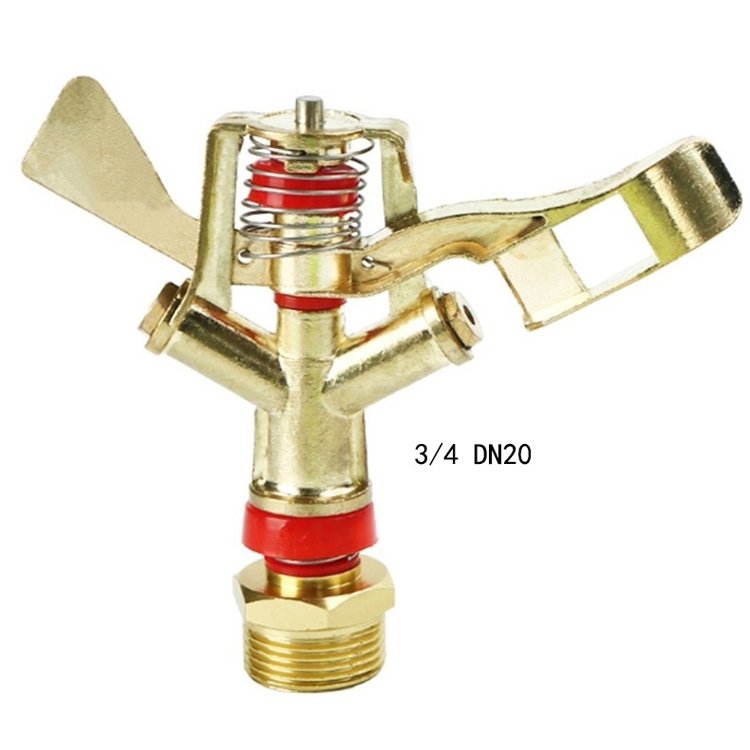 3/4 Inch metal rocker arm sprinkler Oscillating Automatic Garden Sprinkler