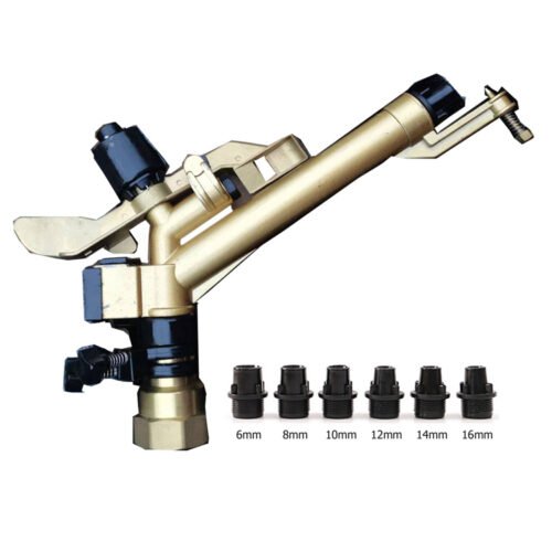 Golden Color Long Range Rain Gun Sprinkler