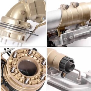 80m Radius Rain Gun Sprinkler Irrigation System  3 Inch Big Rain