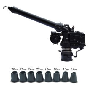 New Black body 1.5 Inch Long Range Rotating Turbine  Rain Gun Sprinkler