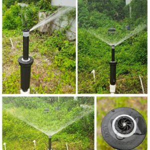 Scattering Ray Jet Nozzle 1/2 Inch Female Thread Pop up Sprinklers