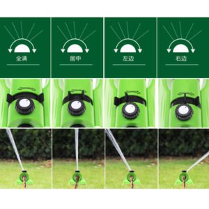 Manufacturer 3 in 1 Automatic 19 Holes Swing Garden Lawn Oscillating Sprinkler