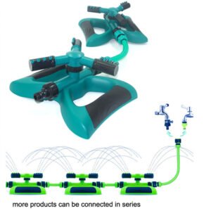 Rotating 360 Degree Adjustable with Butterfly Base Lawn Irrigation Sprinkler