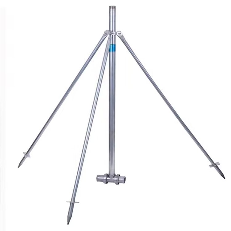 1 inch Garden Sprinkler Bracket,3/4 inch Rain Gun Sprinkler Tripod Stand