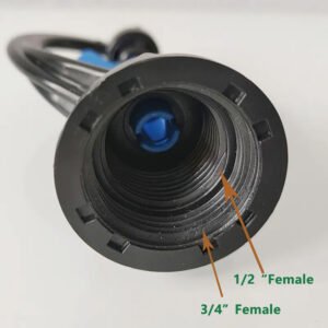 5008-2 360 degree rotating plastic rain-like butterfly sprinkler for gardening