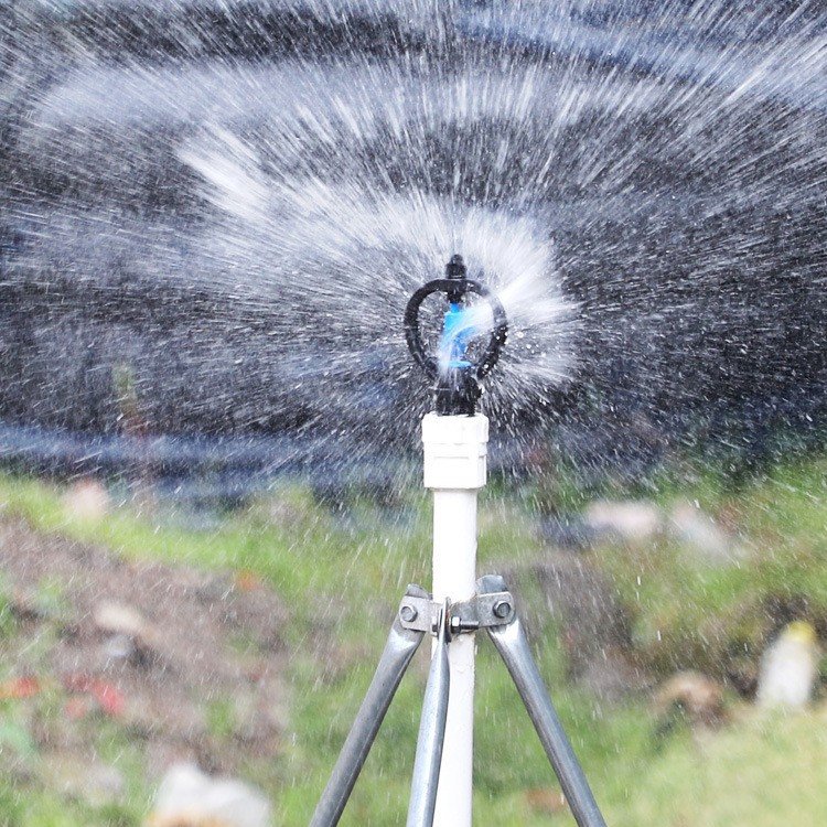 360 degree rotating plastic rain-like butterfly sprinkler for gardening