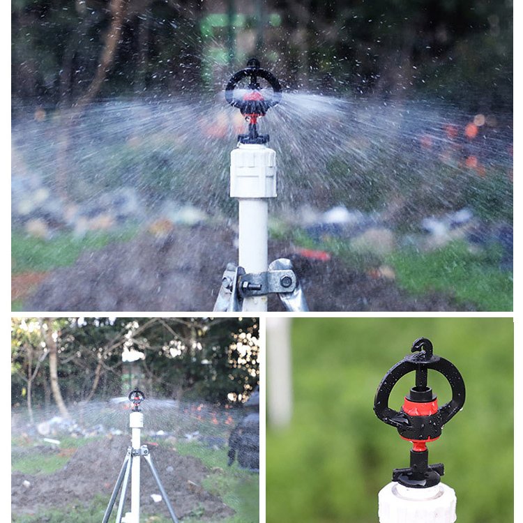 360-Degree Rotating Garden ground micro-spray hook type sprinkler