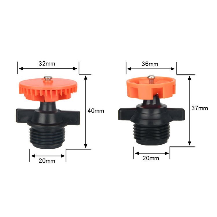 Agricultural irrigation flywheel 360 degree automatic rotating sprinkler