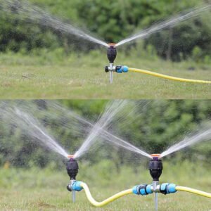 Use in series to make irrigation Rotating automatic retractable Mag Sprinkler