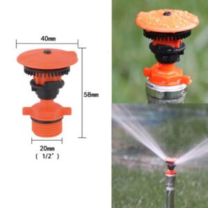 1/2"Rotating MegaNet Water Sprinkler Farm Popup Sprinkler Lawn Garden Irrigation