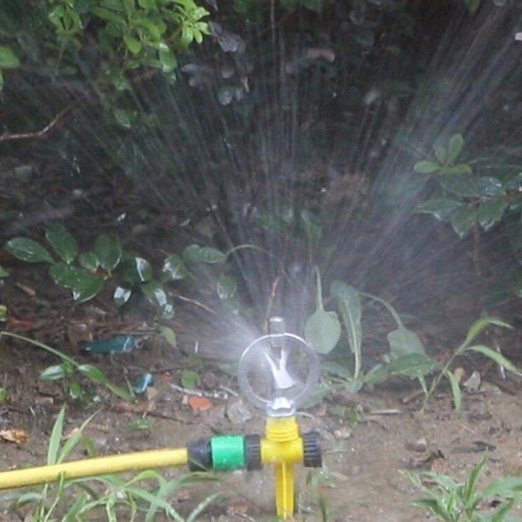automatic rotating lawn Zinc alloy Sprinkler corrosion-resistant garden irrigation