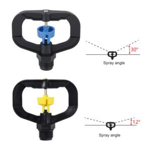 Medium distance butterfly atomizing nozzle Rotating Sprinkler for Agriculture Garden Lawn Irrigation