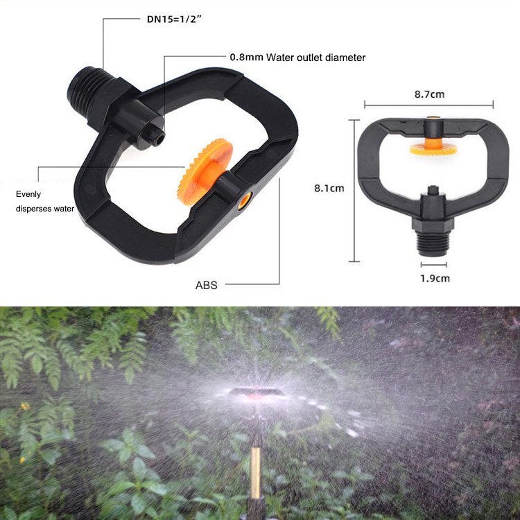 Medium distance Impact butterfly refraction greening micro sprinkler irrigation