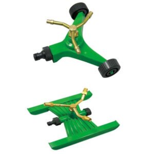 Brass Rotating 3-arm Irrigation Nozzle Revolving Sprinkler 360 Oscillating