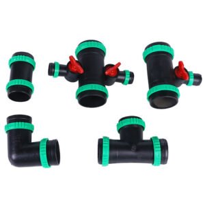 ‌Water-Saving Micro Sprinkler Tape Fittings for Irrigation Tee Connectors