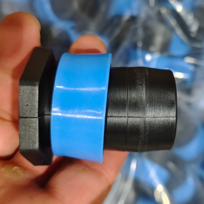 End Plug Rain Hose Spray Lock Fittings Accessory for Farmland Irrigation System