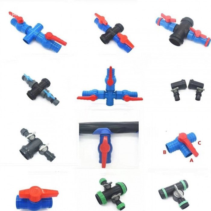 Agricultural irrigation 2 Inch 3-Way/4-Way Ball Valve Fittings for Water Control Systems
