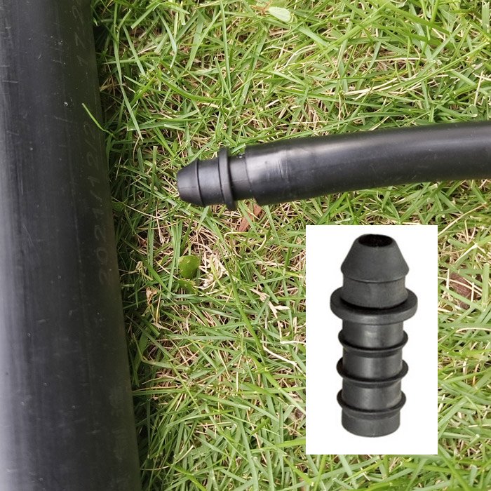 12mm to 20mm Barbed Straight  Hard Pipe Connector