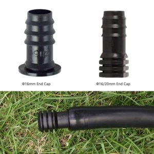 barbed plug with hook suitable for various irrigation accessories PE pipe end plug