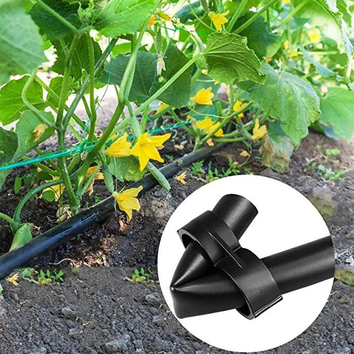 16mm Drip Pipe End Cap Plugs Plastic End Line for Drip Irrigation System