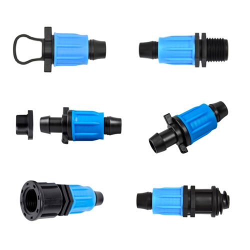 Lock Nut Fitting Accessory for Pipe Dn16*15 Farm Agriculture Irrigation Equipment