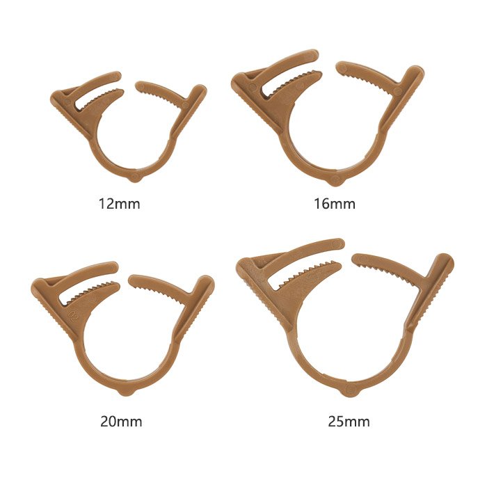 Fitting Greenhouse Garden Plastic Pipe clip Safety Ring for Drip Irrigation System