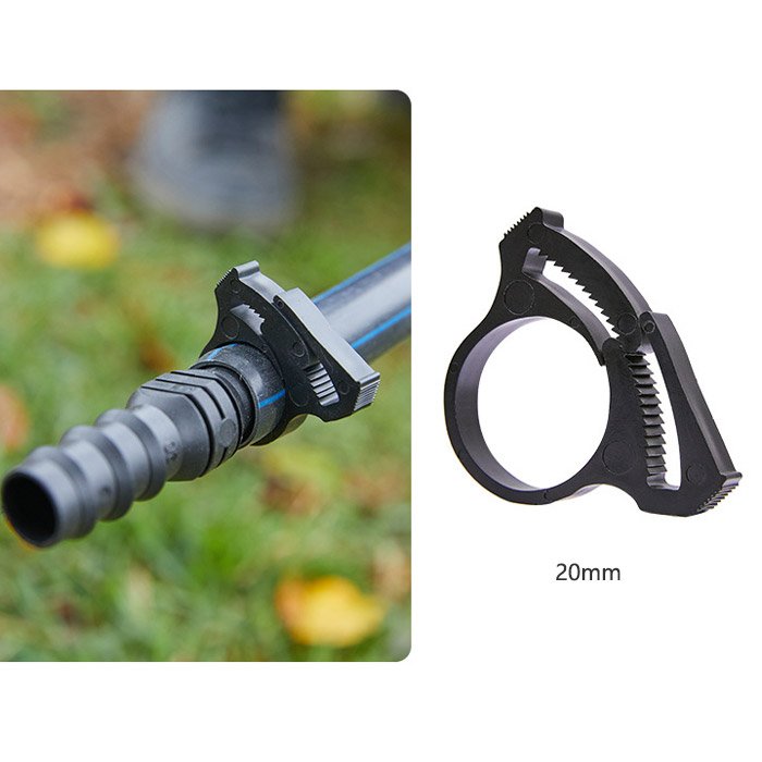 Fitting Greenhouse Garden Plastic Pipe clip Safety Ring for Drip Irrigation System