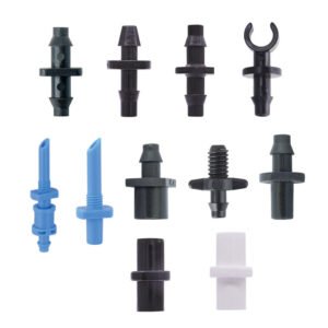 copling Hose 4/7mm & 3/5mm Fittings Plastic Barbed Connector for Micro Drip Irrigation System
