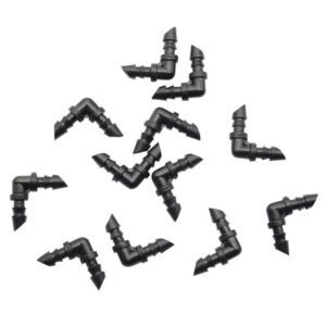 1/4'' 90 Degree Elbow Connector for Micro Drip Irrigation System