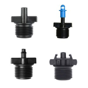 Irrigation 1/2 Inch Male to 6mm Nozzle Connector Water Adapter