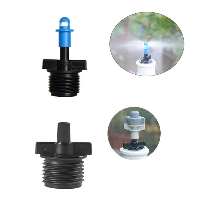 Irrigation 1/2 Inch Male to 6mm Nozzle Connector Water Adapter