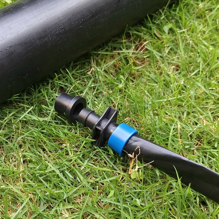 Dn17 Barb Lock Ring Coupling Connector for Agriculture Irrigation Belt Connection