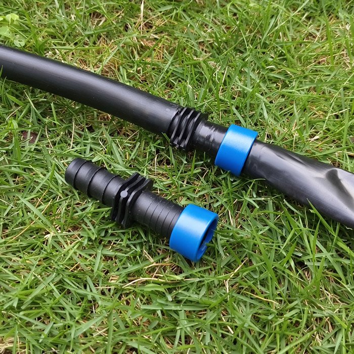 Dn17 Barb Lock Ring Coupling Connector for Agriculture Irrigation Belt Connection