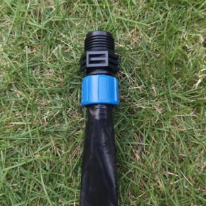 Plastic Fittings Lock Nut Coupling for Agriculture Irrigation Belt Connection