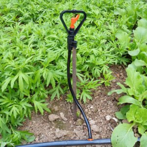 Plastic Mobile Three-Piece with Atomization Nozzle Ground Plug