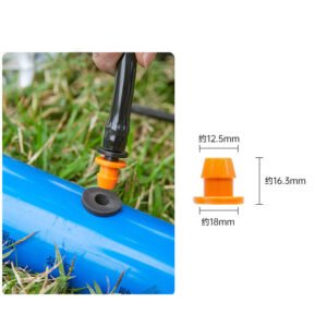 Plastic Mobile Three-Piece with Atomization Nozzle Ground Plug